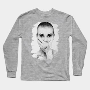 Sinead o'connor \ Brush Art Long Sleeve T-Shirt